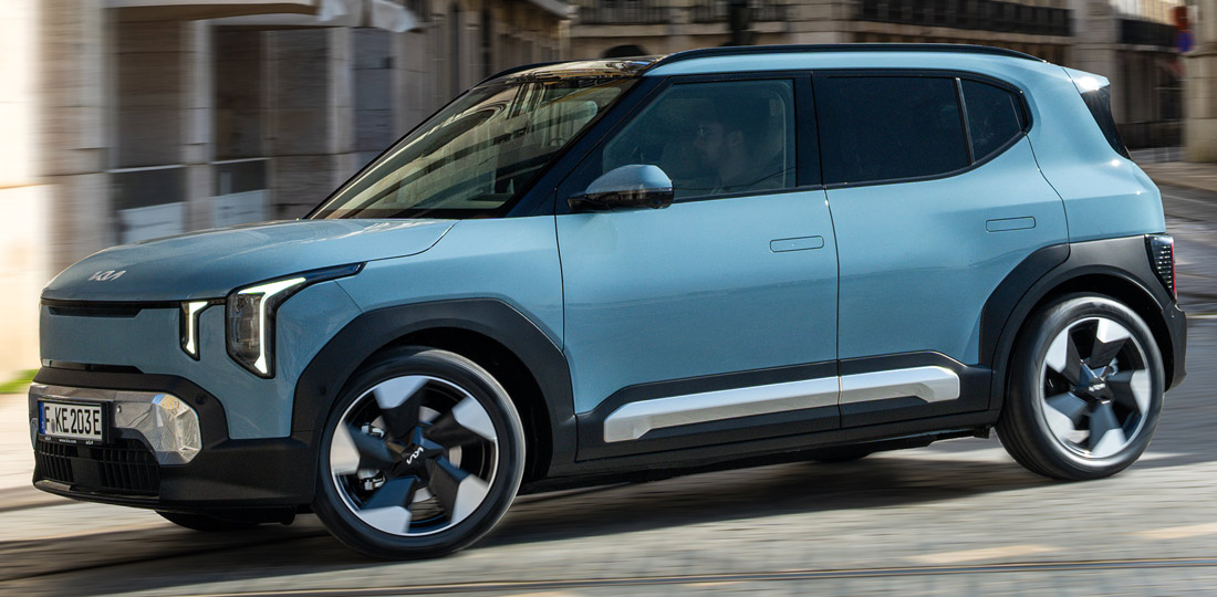 KIA EV2, il nuovo crossover della casa coreana con uno stile tutto suo